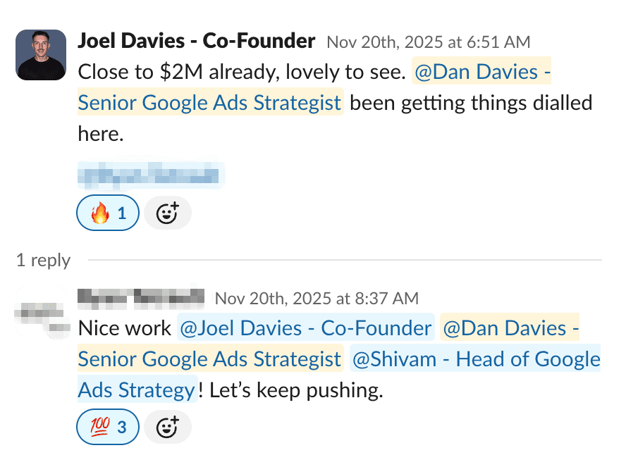 Paid search evidence screenshot 27