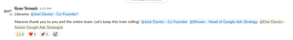 Paid search evidence screenshot 28